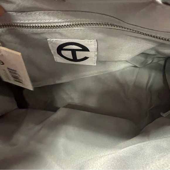 ❌SOLD❌Authentic Telfar Medium Metallic Silver Shopping Bag🪩 - Picture 11 of 16